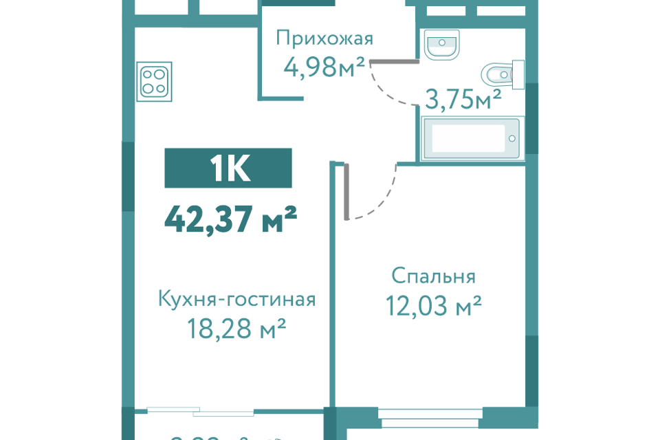 квартира г Тюмень ул Павла Никольского 4 Тюмень городской округ фото 1