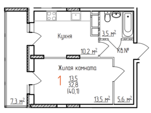 квартира г Владимир ул Добросельская 178 Владимир городской округ фото 1