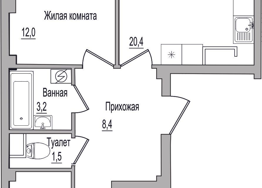 квартира р-н Псковский Борисовичи фото 1