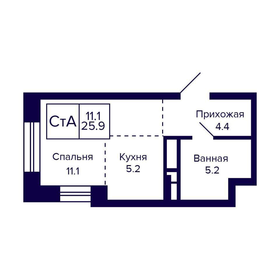 квартира г Новосибирск Золотая Нива ул Грибоедова секц. 1 фото 3