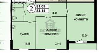 квартира г Красноярск ул 78 Добровольческой Бригады 28 городской округ Красноярск фото 7