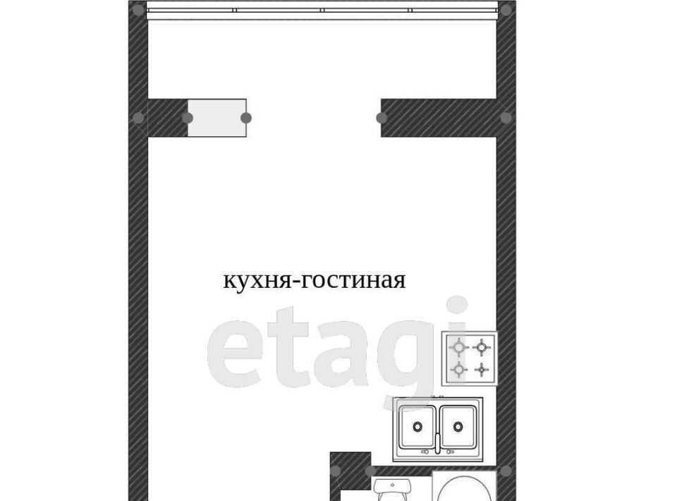 квартира г Сургут ул Иосифа Каролинского 9 32-й фото 2