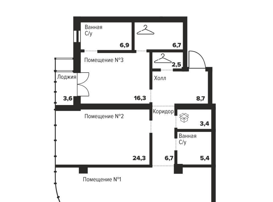 квартира г Челябинск р-н Центральный ул Труда 157а фото 1