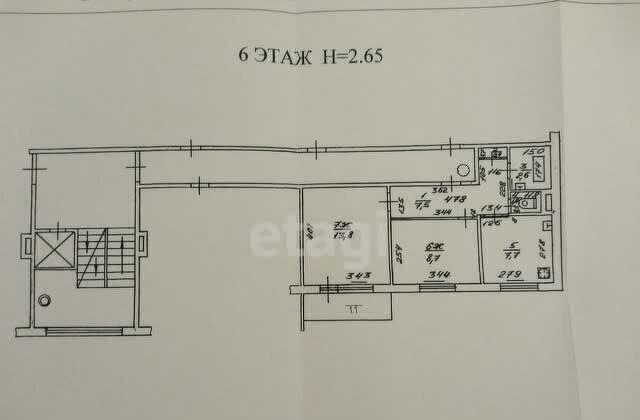 квартира г Калининград р-н Московский ул Батальная 8г фото 15