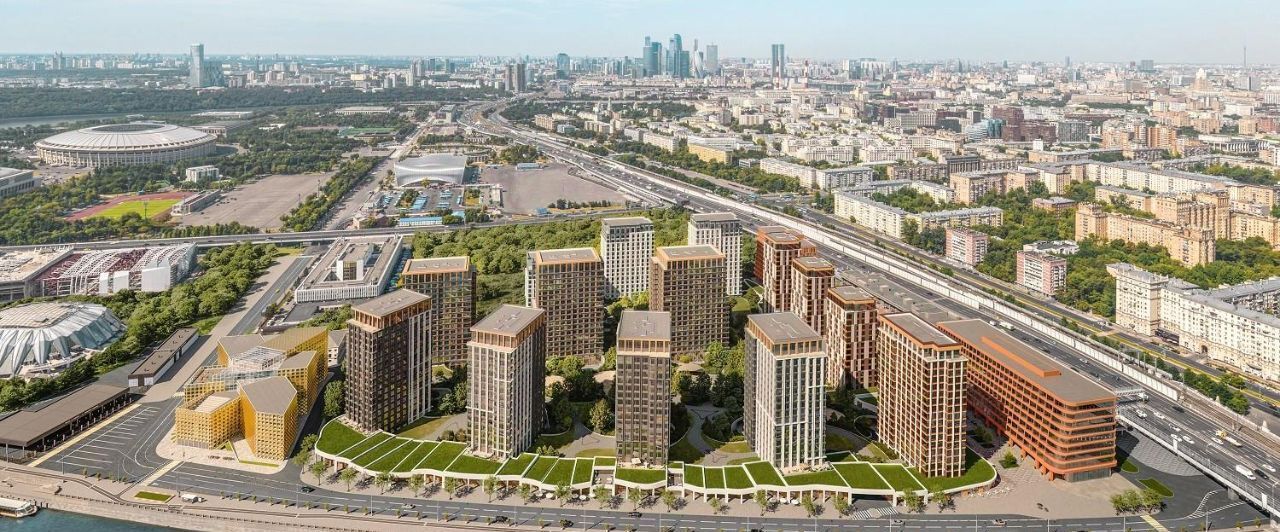 квартира г Москва метро Воробьевы горы ЖК Коллекция Лужники фото 17