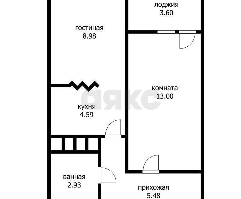 квартира г Краснодар р-н Прикубанский ул Российская 267г муниципальное образование Краснодар фото 4