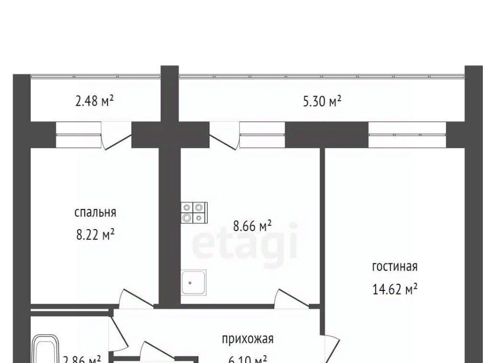 квартира г Йошкар-Ола с Семеновка ул Молодежная 16а фото 2