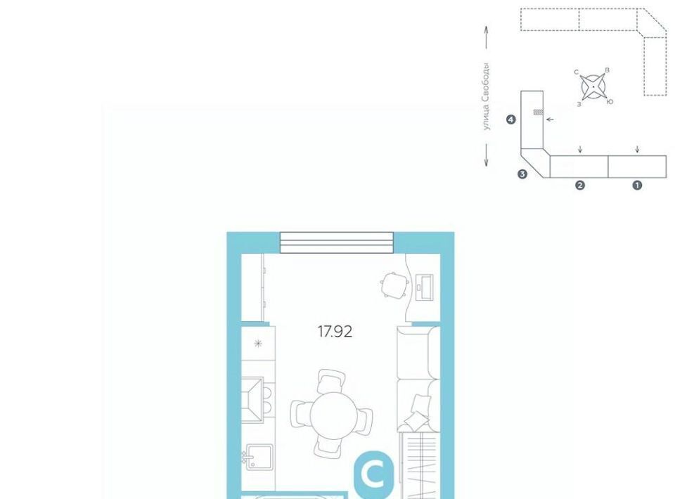 квартира г Ялуторовск ул Свободы 242 фото 1