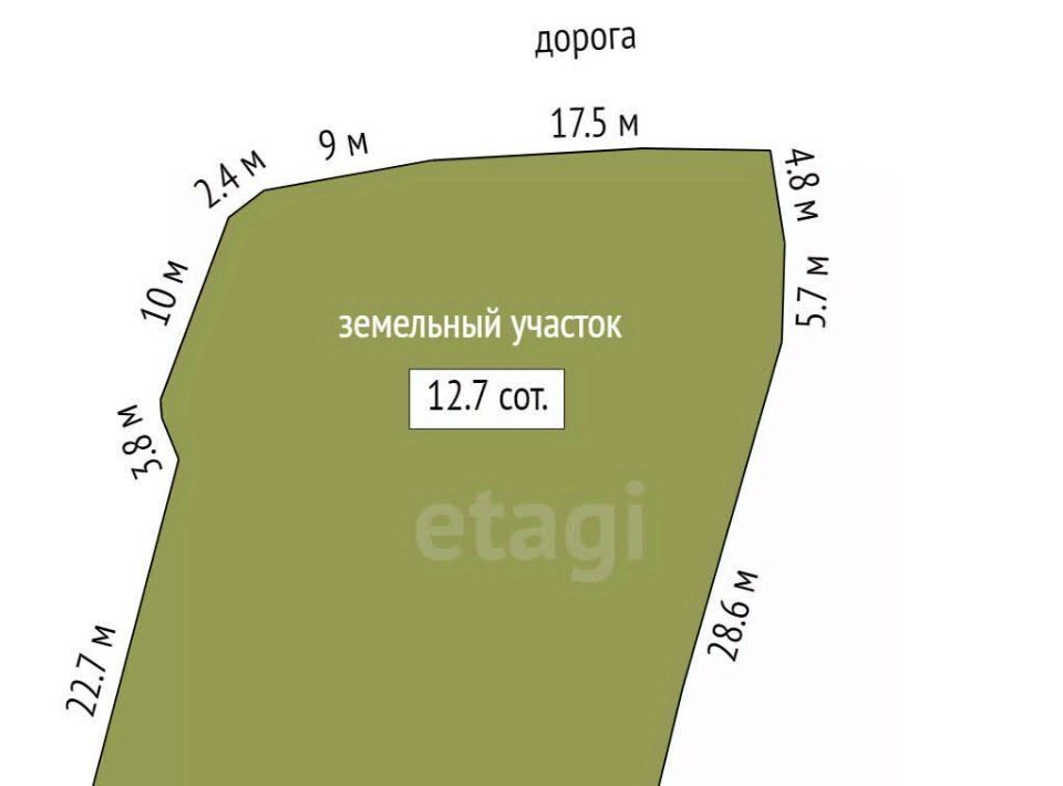 земля р-н Костромской п Апраксино ул Скворцова Апраксинское с/пос фото 1