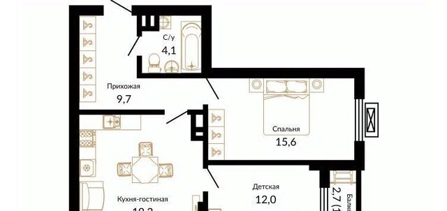 р-н Прикубанский ул. Даниила Смоляна, 71к 2 фото