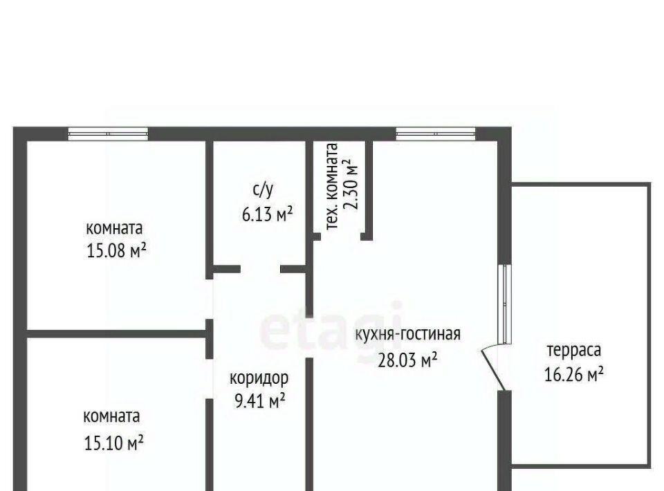 дом р-н Емельяновский п Элита фото 29