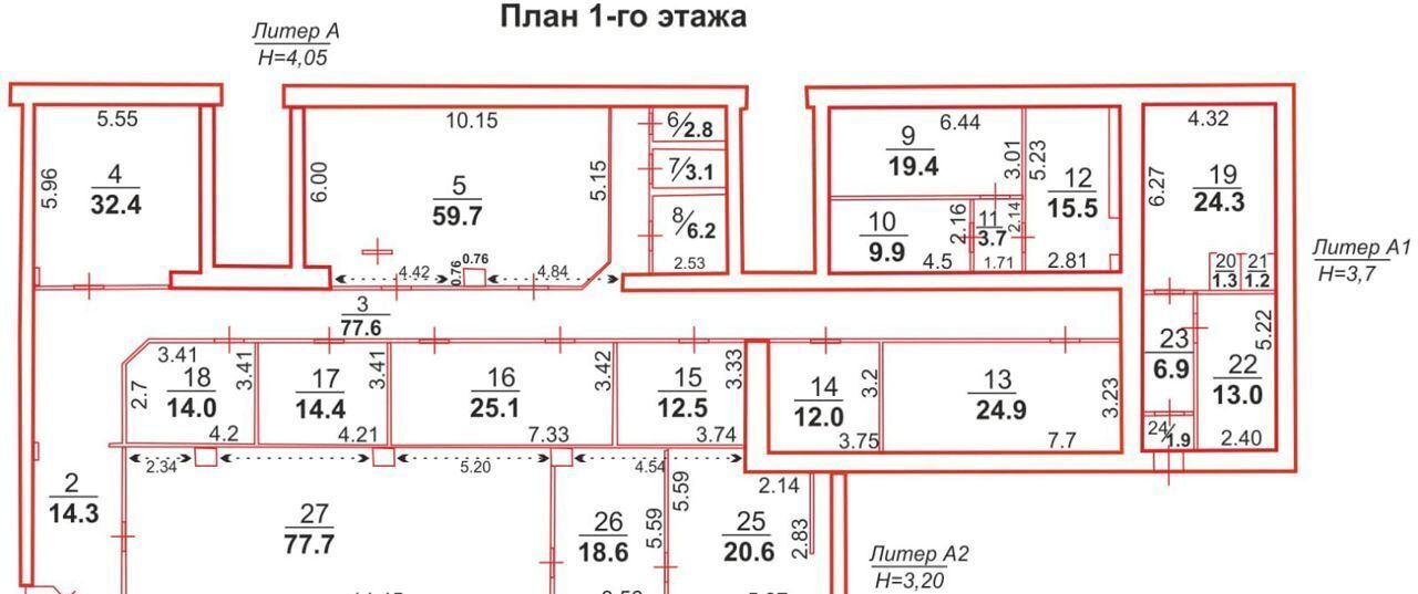 торговое помещение р-н Альметьевский г Альметьевск ул Гафиатуллина 20 муниципальное образование город Альметьевск фото 3