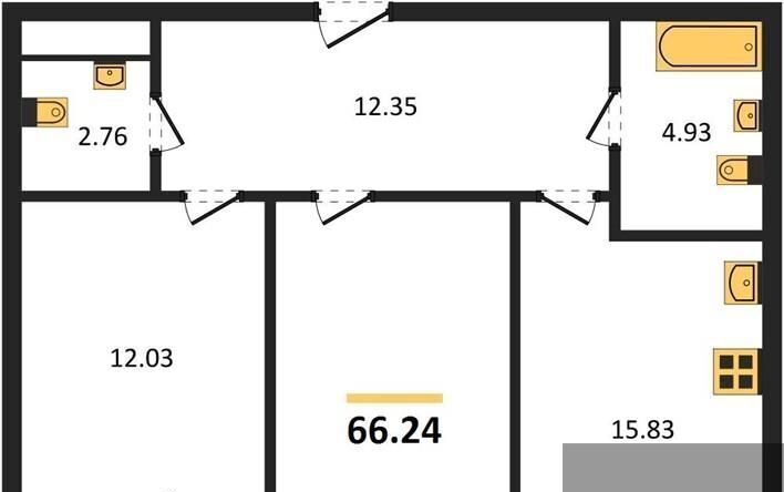 квартира г Воронеж р-н Центральный ул Ломоносова 116/1 фото 1