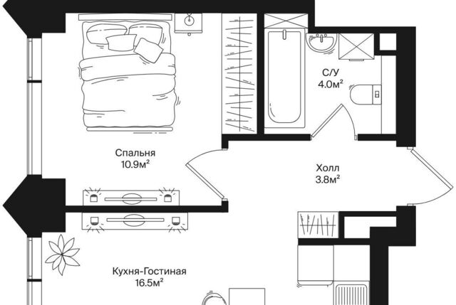 ул Маршала Бирюзова 1к/1 поле, Октябрьское фото