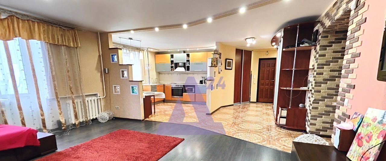 квартира г Барнаул р-н Ленинский ул Попова 59 фото 2