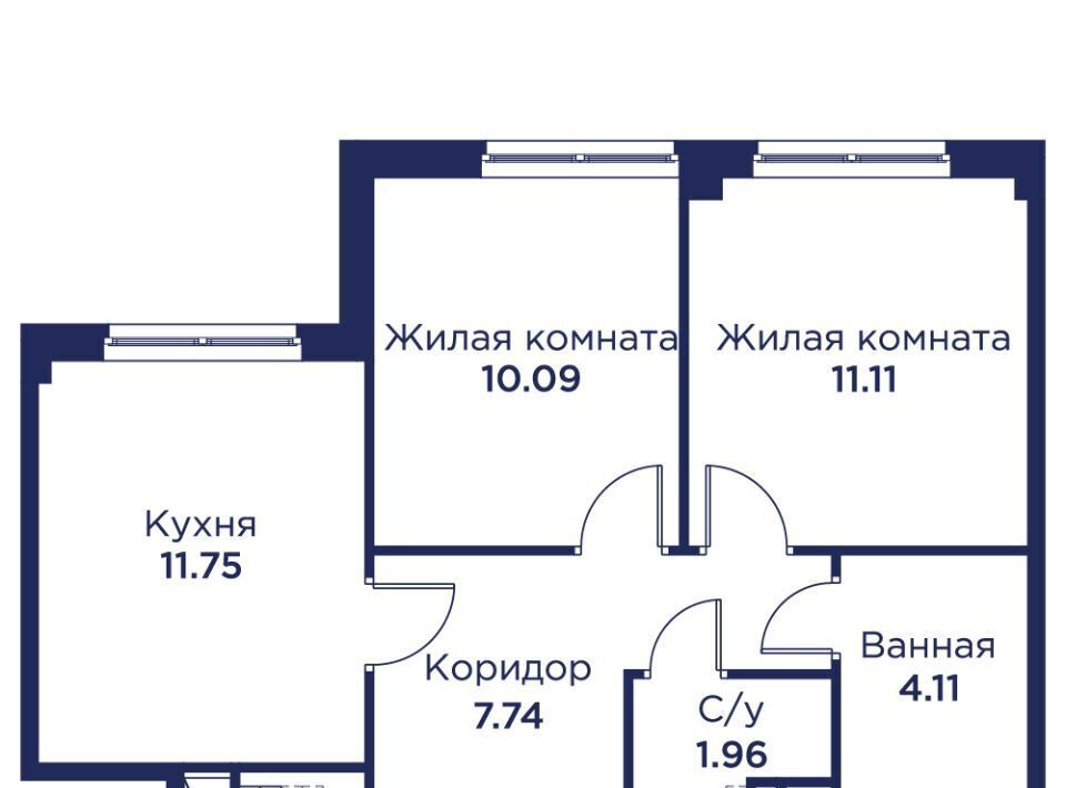 квартира г Кронштадт дор Цитадельская квартал «Кронфорт» Беговая фото 2