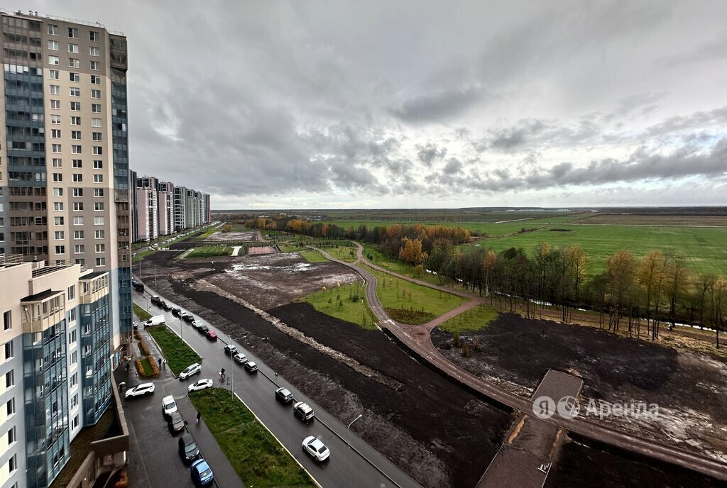 квартира г Санкт-Петербург метро Комендантский Проспект аллея Арцеуловская 21 фото 13