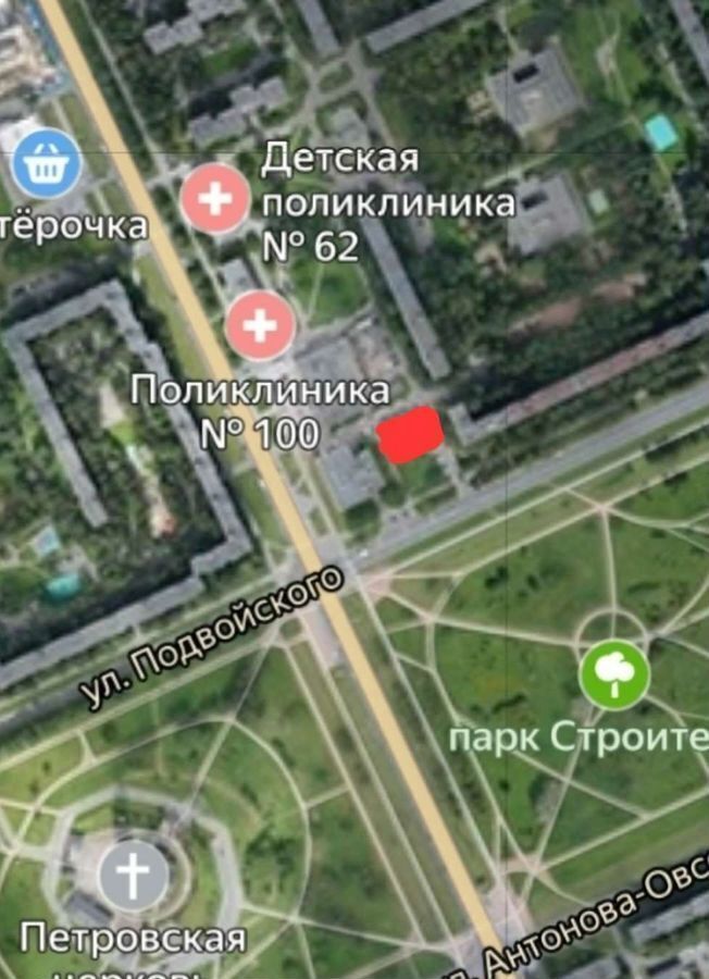 торговое помещение г Санкт-Петербург метро Проспект Большевиков ул Подвойского 14к/5б фото 15