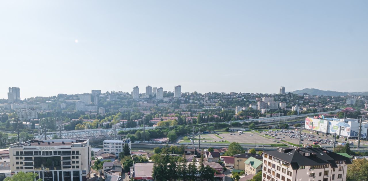 квартира г Сочи р-н Центральный Больничный городок пер Дагомысский 18 с Русская Мамайка р-н Центральный внутригородской ЖК «Огни Сочи» фото 12