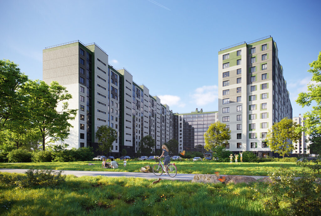 квартира г Санкт-Петербург п Стрельна городок Жилой метро Купчино квартал Аэросити 4, посёлок Шушары фото 4