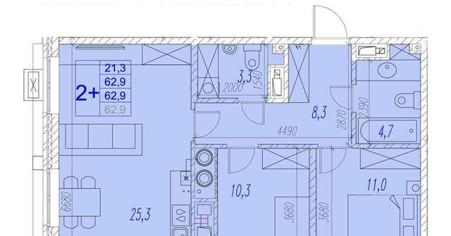 квартира р-н Советский дом 102 фото