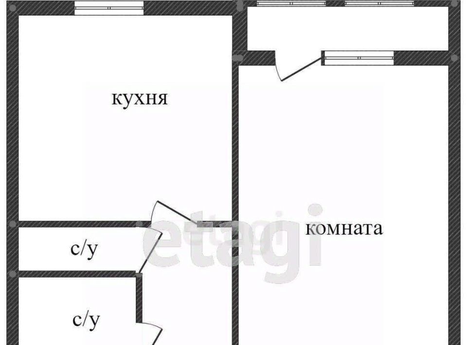 квартира р-н Новоусманский с Новая Усмань ул Полевая 40 фото 15