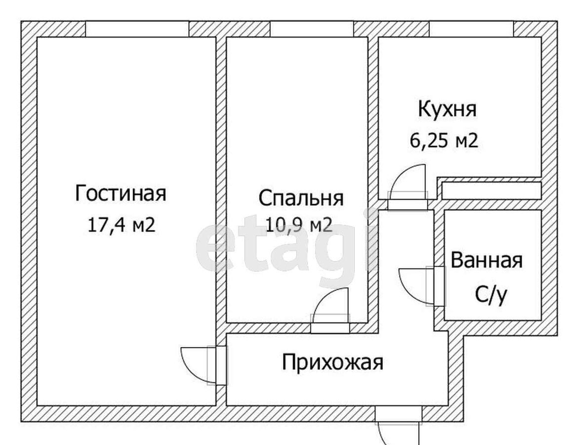 квартира г Норильск ул Комсомольская 38к/1 фото 15