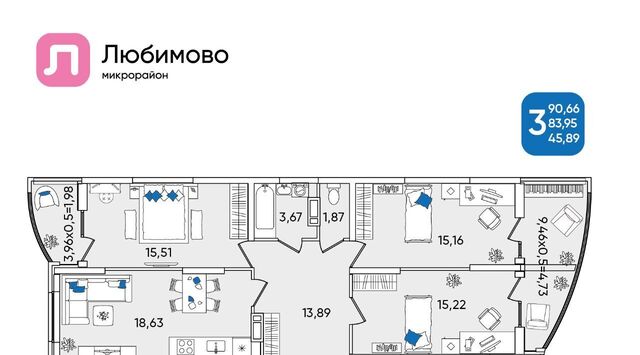 р-н Прикубанский мкр Любимово 8 фото