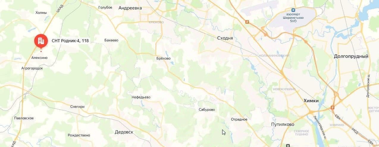 земля городской округ Истра д Алексино снт Родник-4 Нахабино, 118 фото 4