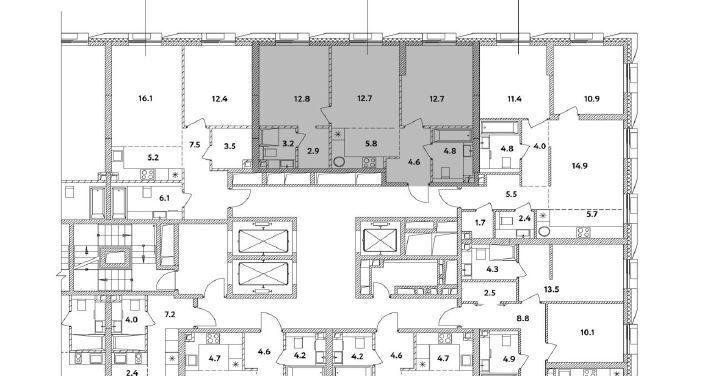 квартира г Москва метро Озерная ул Озёрная 42с/7 ЖК «Страна.Озёрная» муниципальный округ Очаково-Матвеевское фото 2