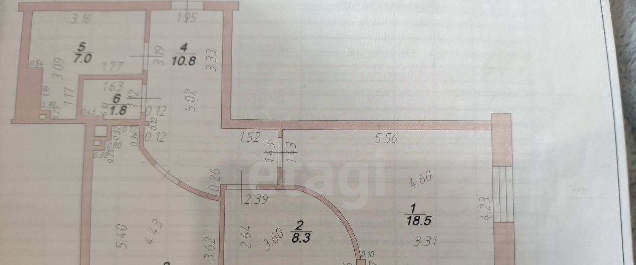 квартира г Казань метро Горки ул Академика Глушко 22г фото 2