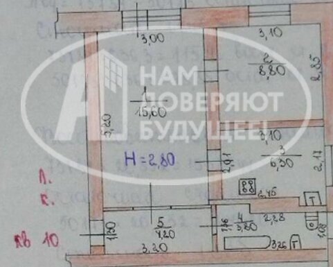 квартира г Чусовой ул Матросова 51 фото 14