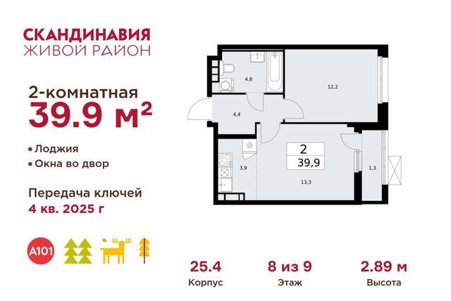 б-р Скандинавский 8 Новомосковский административный округ фото