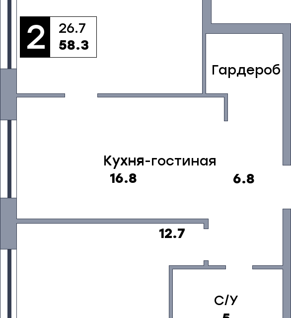 квартира г Самара р-н Промышленный Самара городской округ, Жилок комплекс Аура фото 1