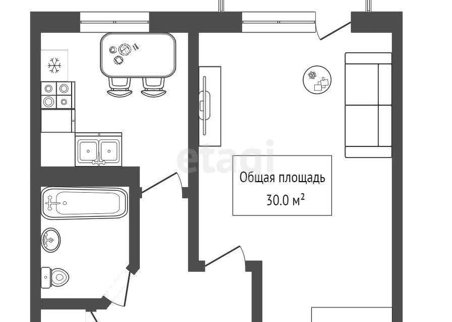 квартира г Новосибирск р-н Ленинский ул Забалуева 76 Новосибирск городской округ фото 10