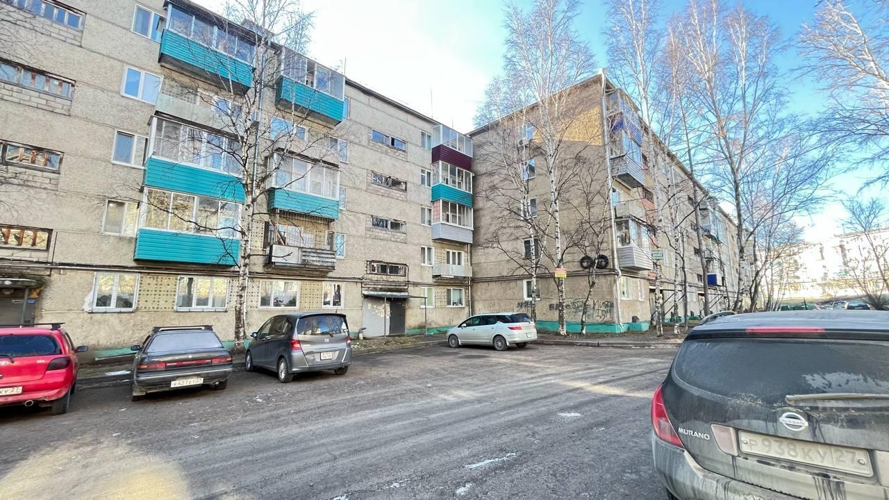 квартира г Амурск пр-кт Строителей 25а 5 микрорайон, Амурский район фото 17