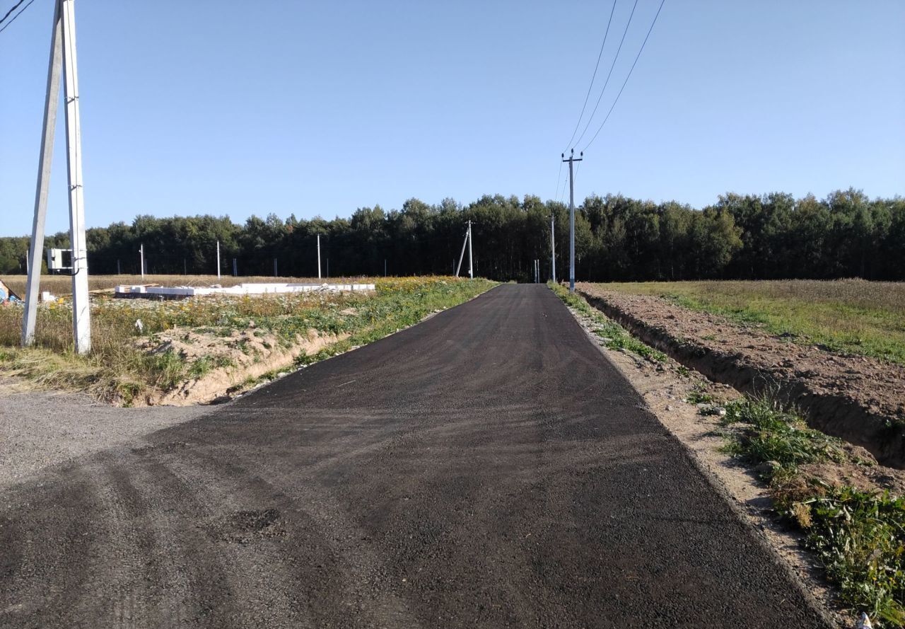 земля городской округ Раменский 53 км, коттеджный пос. Новое Давыдово, Луговая ул, Воскресенск, Рязанское шоссе фото 2