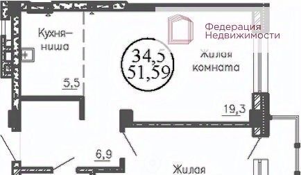 квартира г Новосибирск Золотая Нива ул Коминтерна 128 фото 4