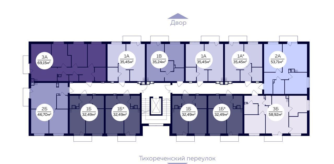 квартира г Астрахань р-н Кировский ул Тихореченская 76 фото 3