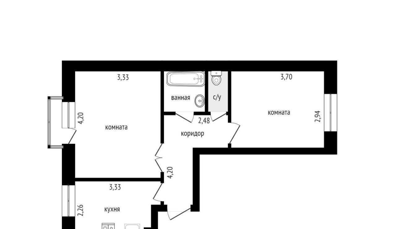 квартира г Новосибирск ул Большая 650 Площадь Маркса фото 1