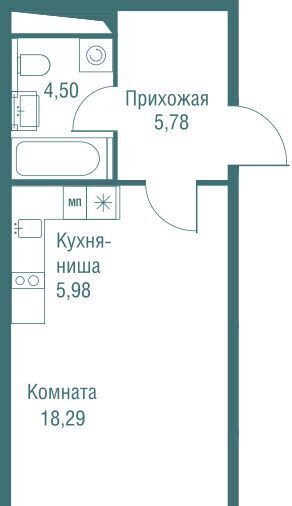 квартира г Одинцово ЖК «Одинбург» Одинцово фото 4