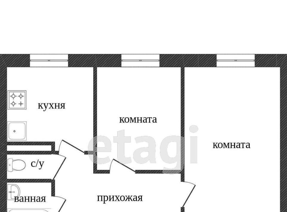 квартира г Сургут квартал А пр-кт Ленина 51 А фото 2