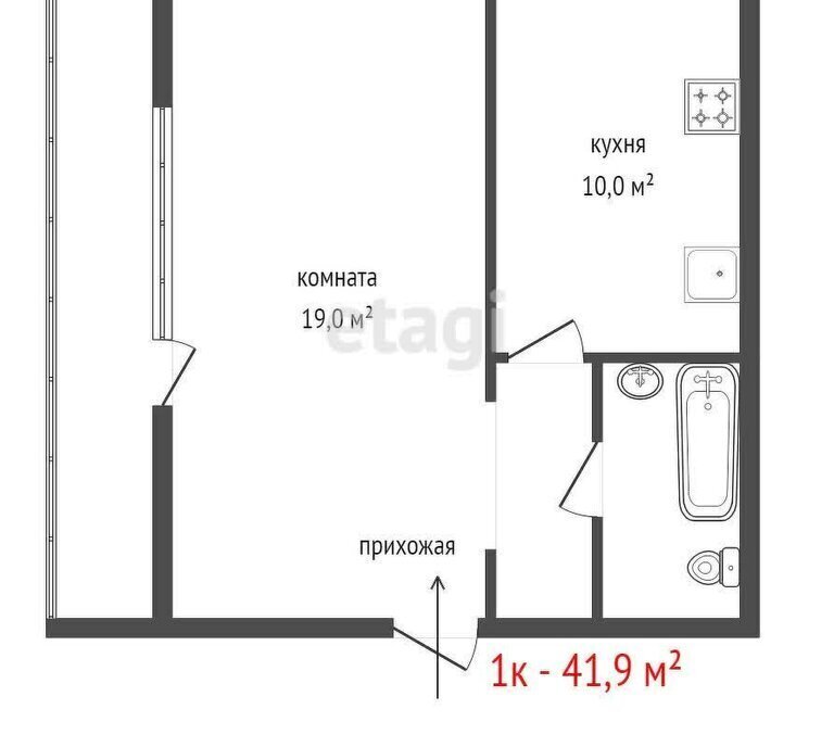 квартира г Екатеринбург ул Красных командиров 17 Проспект Космонавтов фото 20