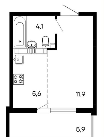 квартира ул Токарева 8 этап, блок 3, Крым фото