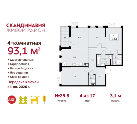 жилой район «Скандинавия» Сосенское, Бутово фото