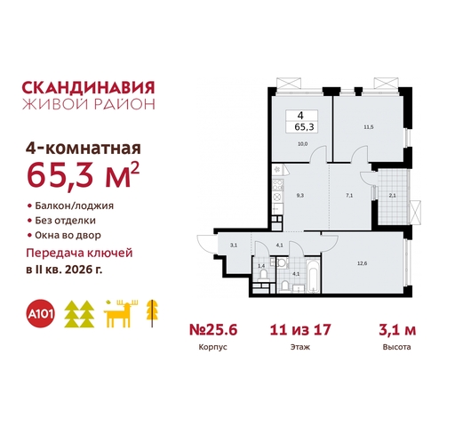 жилой район «Скандинавия» Сосенское, Бутово фото