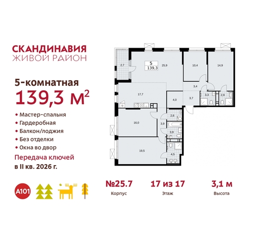 б-р Скандинавский 25/7 жилой район «Скандинавия» Сосенское, Бутово фото