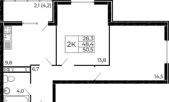 р-н Советский Левенцовский XI мкр, кв-л 11-6, стр. 11-6-2 фото