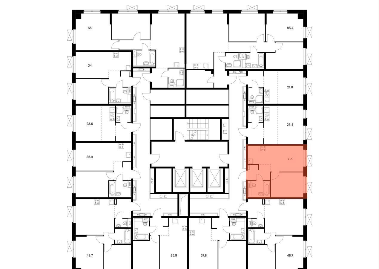 квартира г Москва метро Бибирево ул Римского-Корсакова 13 жилой комплекс «Римского-Корсакова 11» муниципальный округ Отрадное фото 2