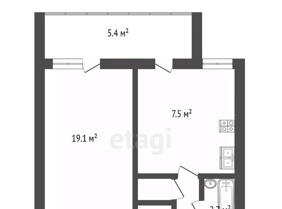 квартира р-н Раздольненский с Славное ул Хмельницкая 12 фото 2